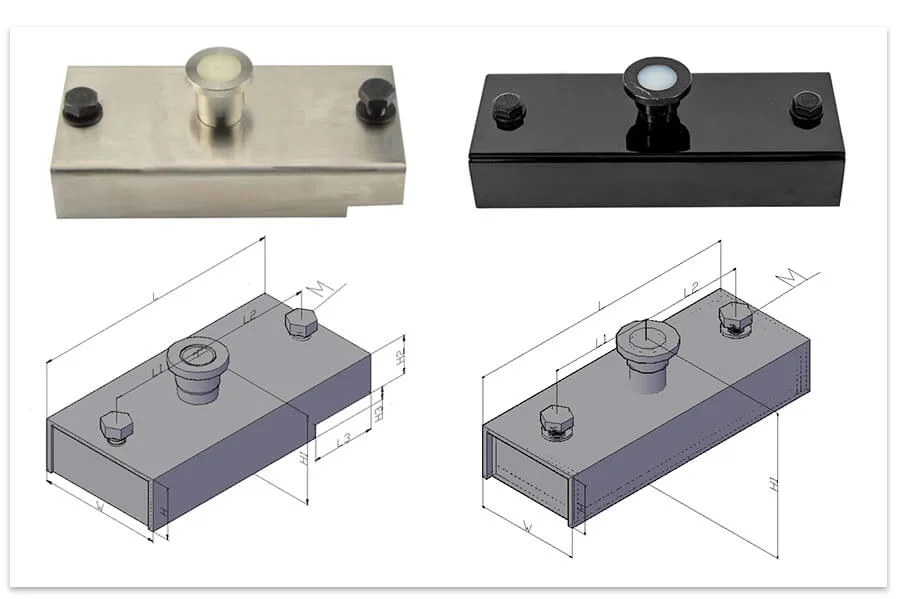 Stainless Steel Shuttering Magnet Gem-600 Precast Concrete Magnet