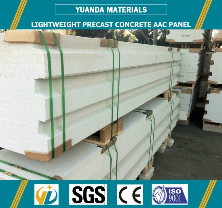 Light Precast Concrete Wall Panel for Prefab House