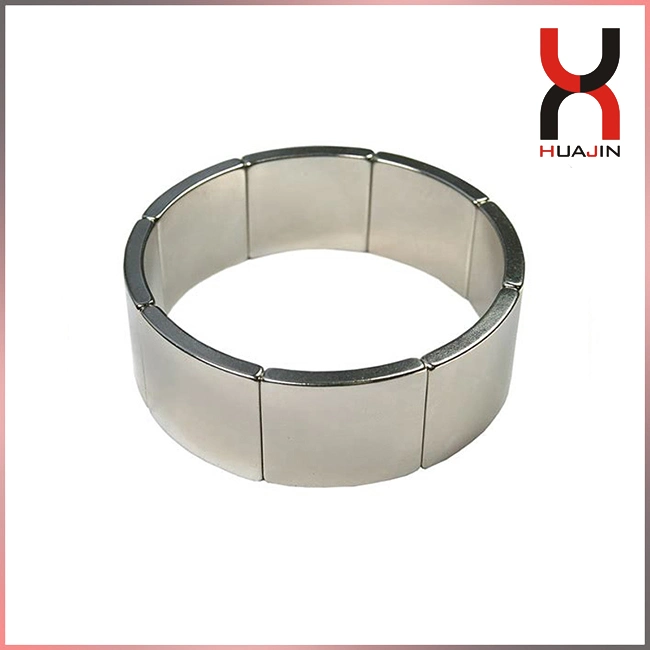 Permanent High Quality Customized Irregular Shaped Neodymium Magnet Arc Magnet for Engine, Motor, Rotor