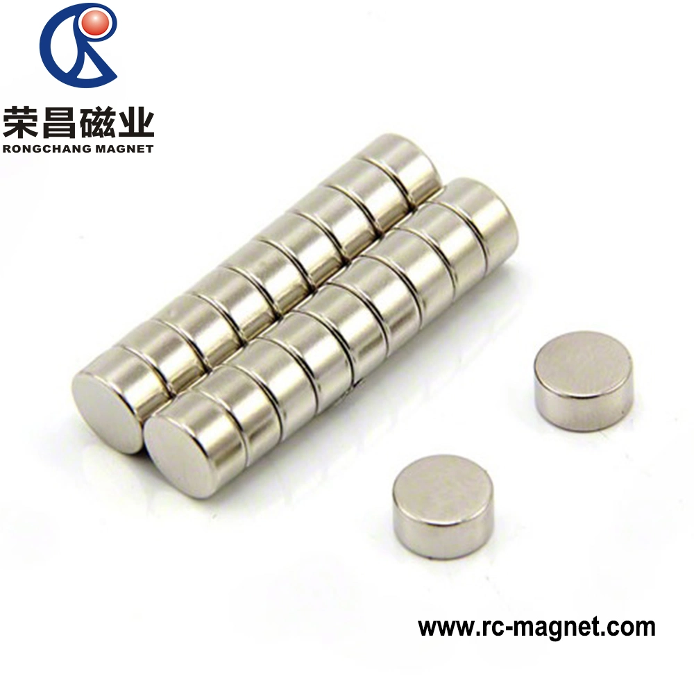 Industrial Sintered Round Disc Neodymium Magnet N35 Strong Magnet