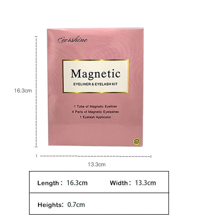 Wholesale Best Seller Magnetic Eyeliner Eyelashes Extension Silk Mink Eyelashes Magnetic Box Lashes