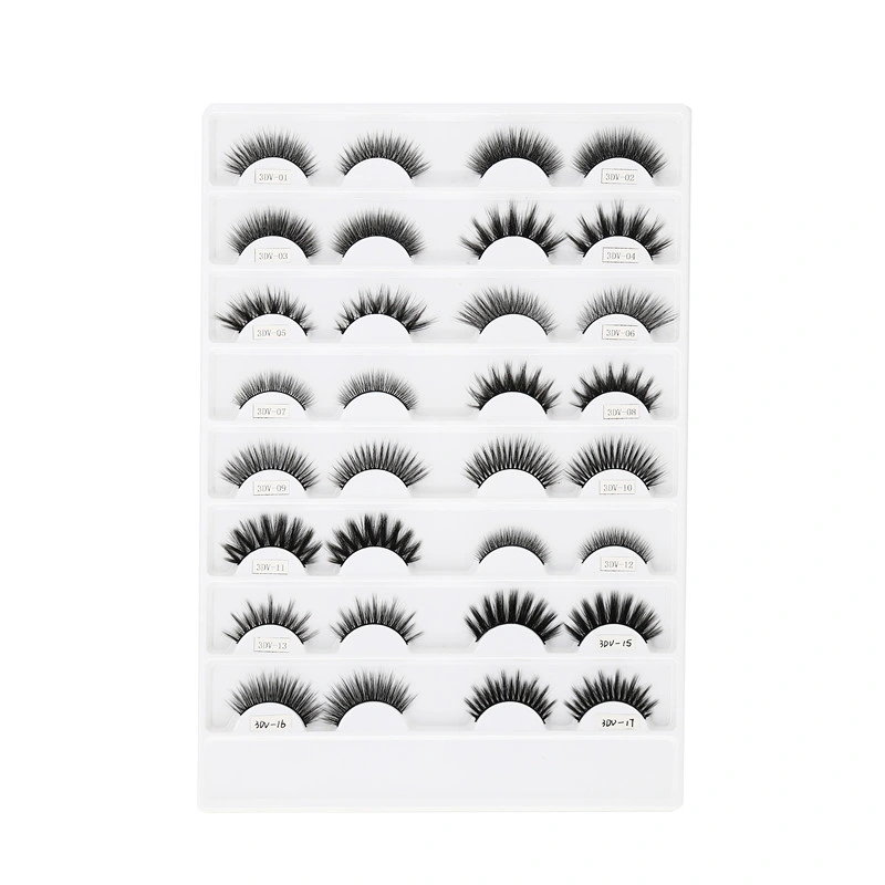 Wholesale 2020 Fashion Magnetic Eyeliner Eyelashes Extension Silk Mink Eyelashes Magnetic Box Lashes