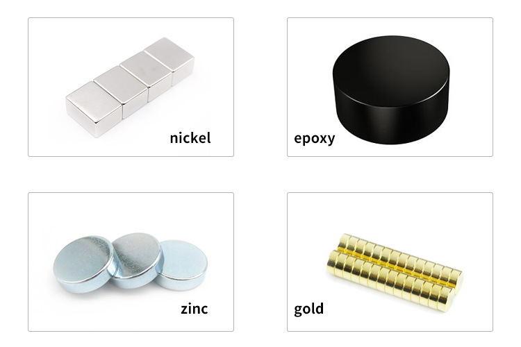 Dia 36mm Strong Rare Earth Neo Magnets Ring / Disc Nickel Coating Permanent Neodymium Magnet
