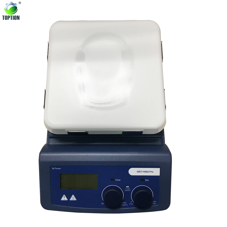 100-1500rpm Laboratory Magnetic Mixer Hot Plate Magnetic Stirrer Rt-550c