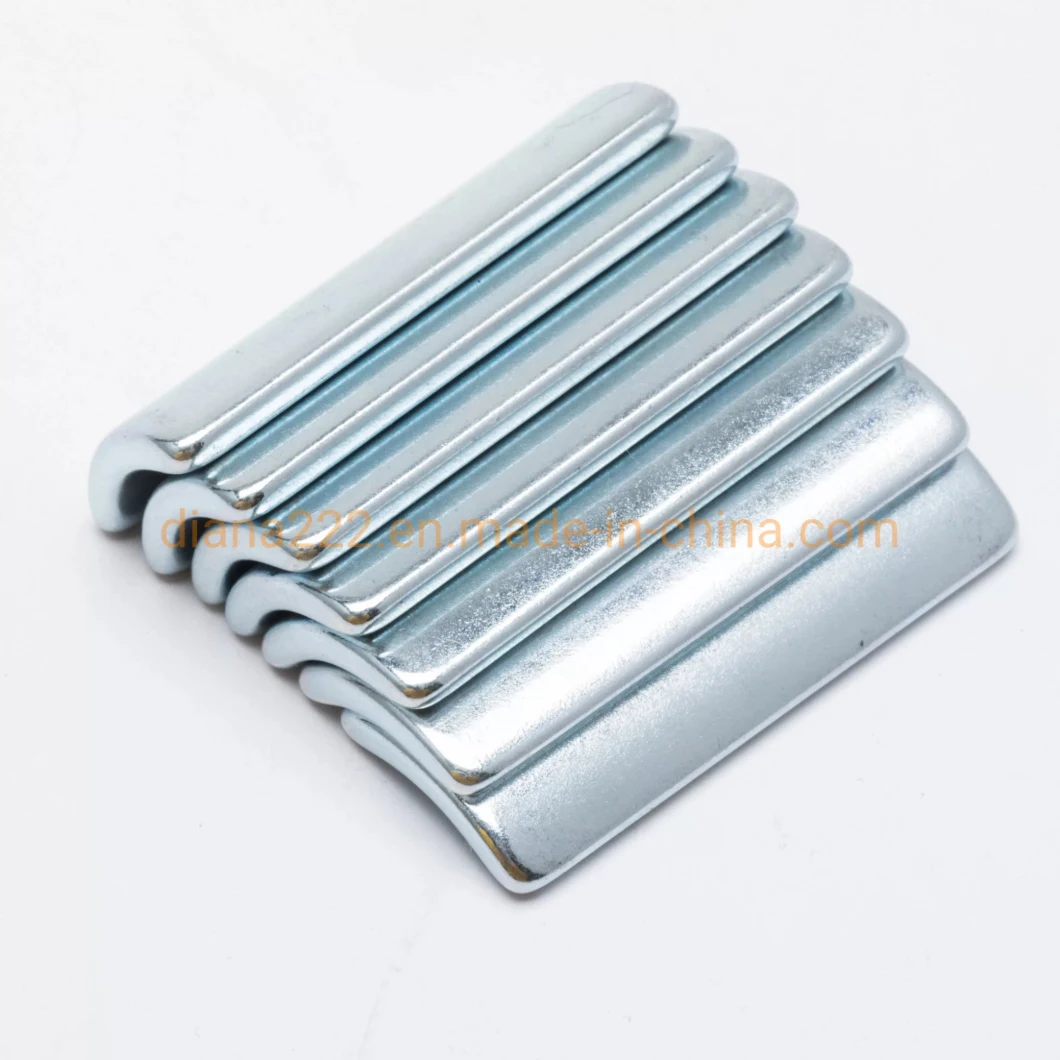 Factory Hot Sale Zinc Plated Customized Size Neodymium Arc Magnet for Industry