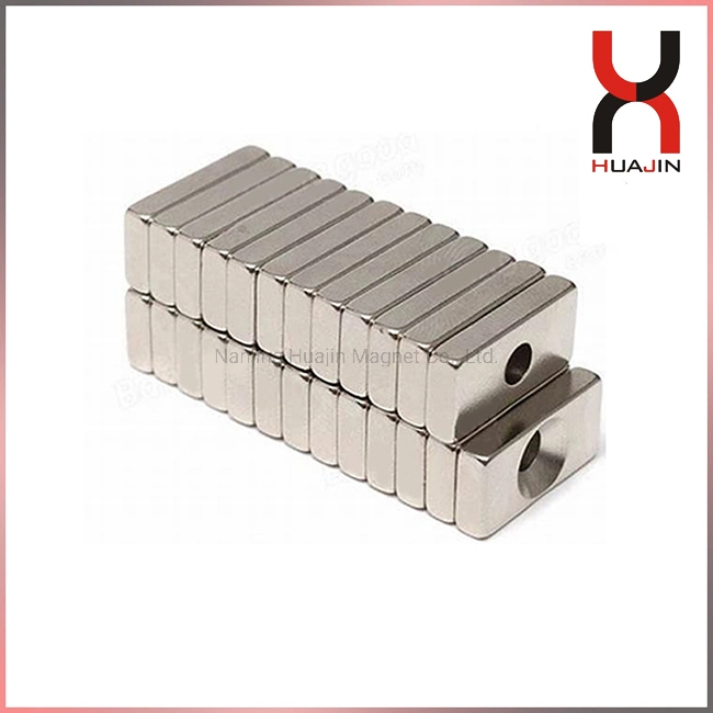 Permanent Neodymium Block Magnet Countersunk/Counterbore Hole Magnet Countersunk Magnet