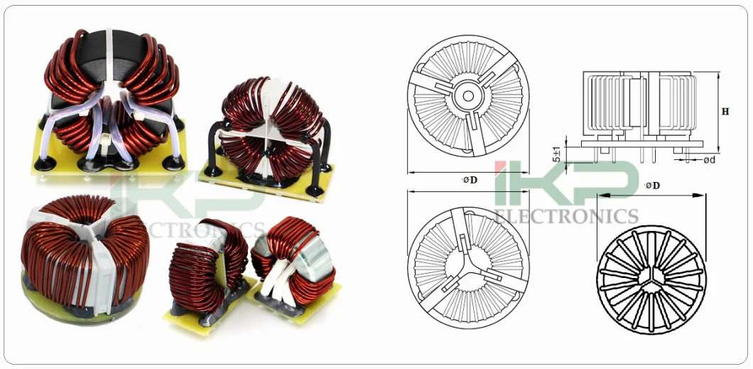 Fixed Ferrite Drum Core Magnetic Power Inductor China Facotry Price