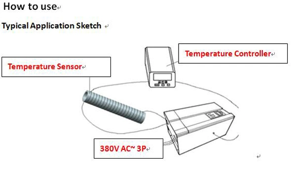 35kw 7-40kHz 500c Electromagnet Induction Heater