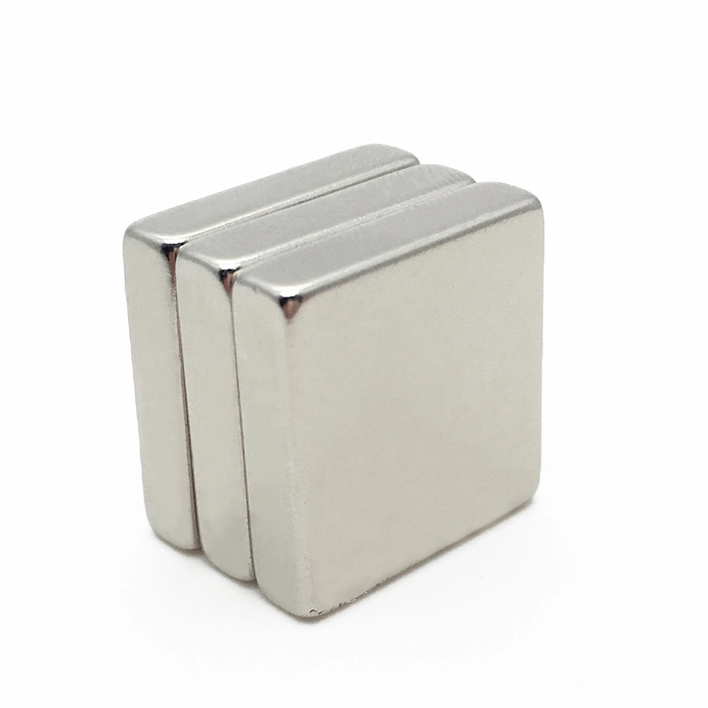 N52 Nickel Coated Rectangular Sintered NdFeB Neodymium Block Magnets