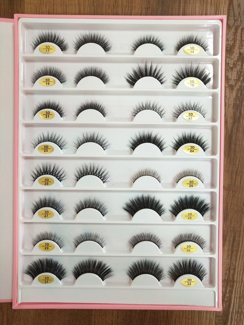 Wholesale Magnetic Eyelashes Extension Silk Mink Custom Lash Box Magnet Lashes with Magnetic Eyeliner Lash Kits