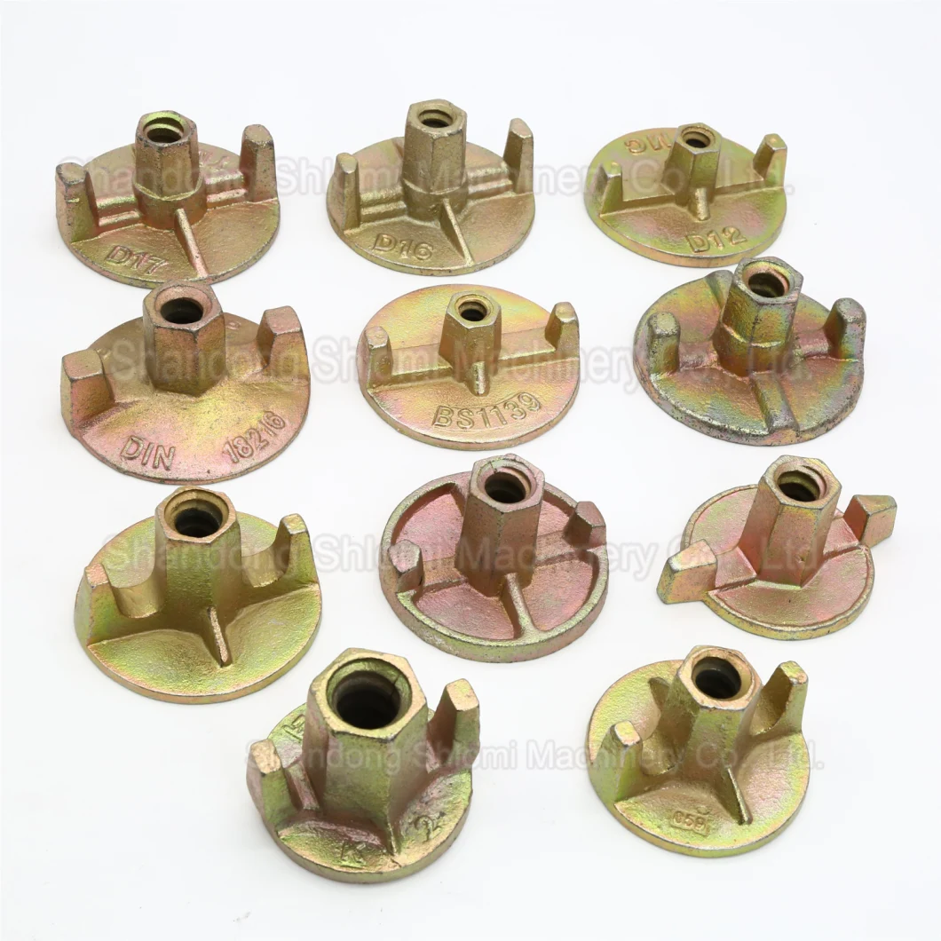 Precast Concrete Formwork Accessories Building Material Tie Rod Wing Nuts for Peri, Doka, Meva