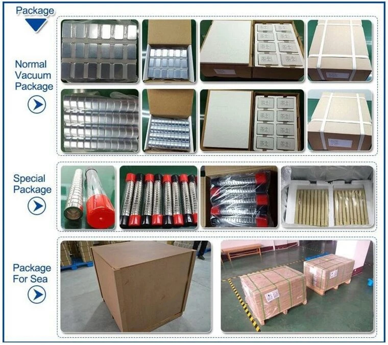 Industry OEM Strong Magnet NdFeB Magnetic Bar by Neodymium Permanent Magnet/ NdFeB Magnet