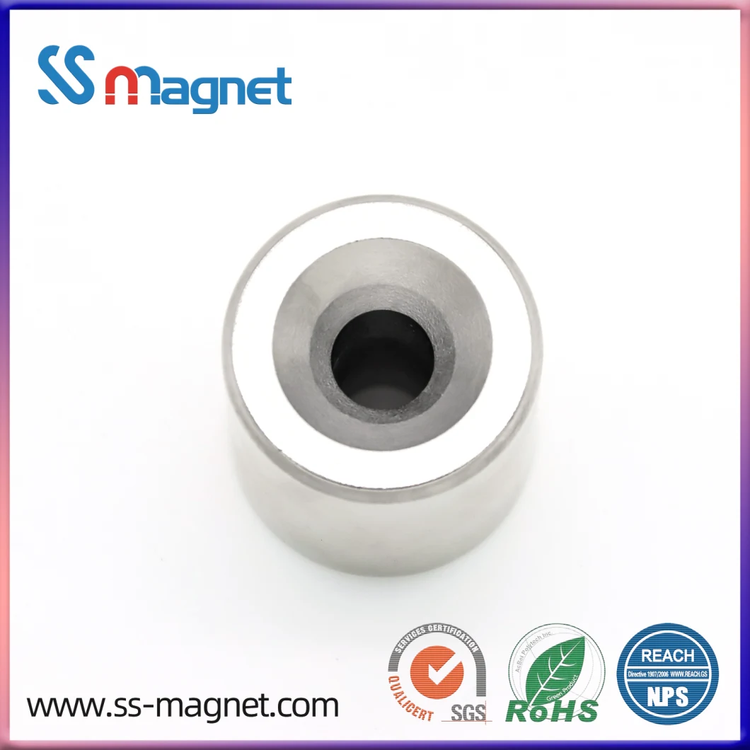 Permanent Block Round NdFeB Magnets Flat Customized Round NdFeB Magnets with Certificate RoHS