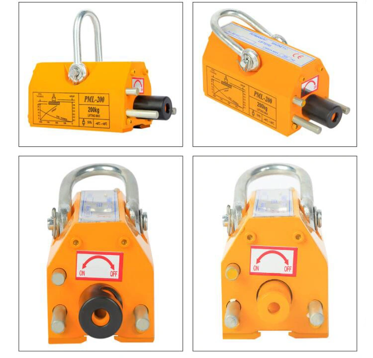 Permanent 600kg Lifting Magnet Magnetic Lifter 5 Ton for Lifting Handing Sheets Steel