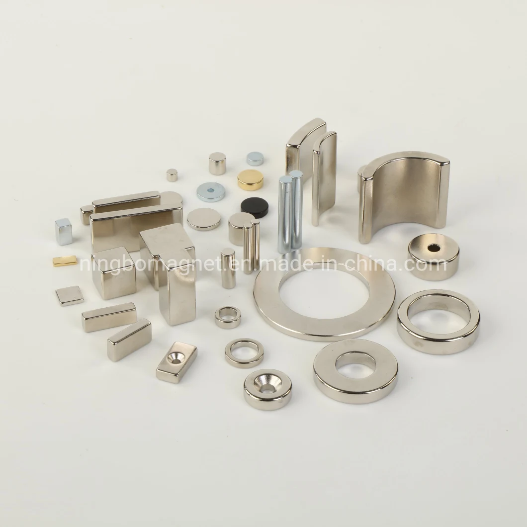 Permanent Neodymium Iron Boron Ring Magnet for Permanent Magnet Motor