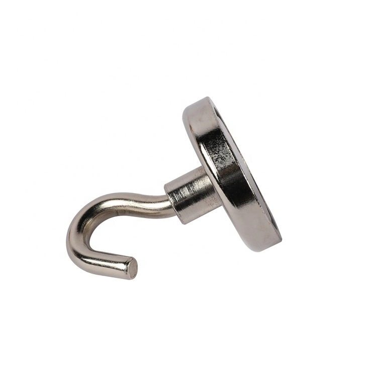 Customized Strong Magnetic Hook Holding 100kg Permanent Neodymium Magnet