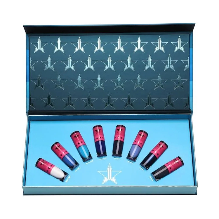 Custom Luxury Magnetic Paper Box Lipstick Gift Box for Lip Gloss Set Packaging