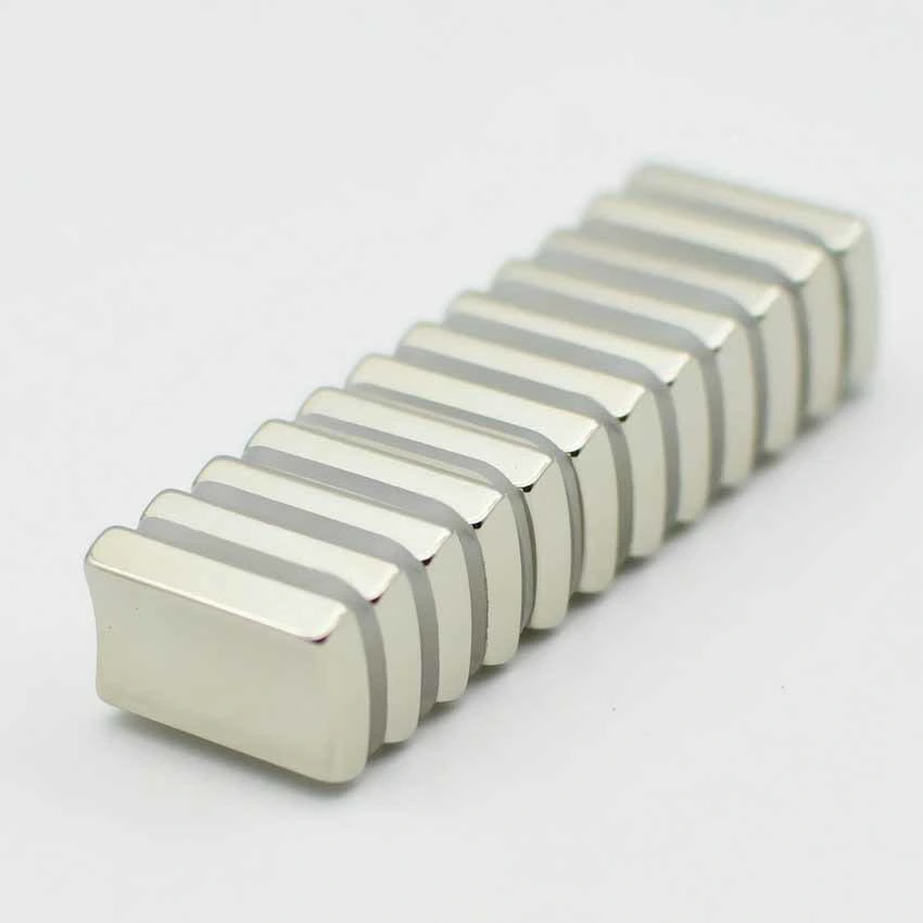 Neodymium Motor Magnet Permanen Crescent Magnet Arc Magnet