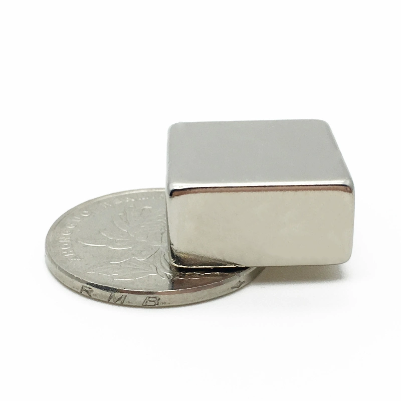 N52 Nickel Coated Rectangular Sintered NdFeB Neodymium Block Magnets