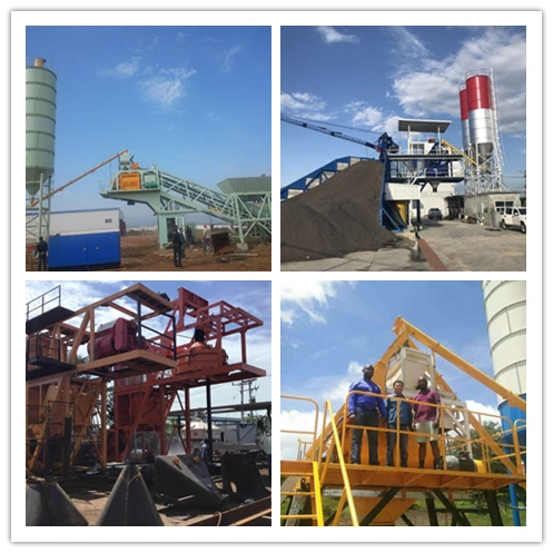 Fixed Precast Concrete Mixing Plant From Manufacturer for Column and Panel Board Block Production