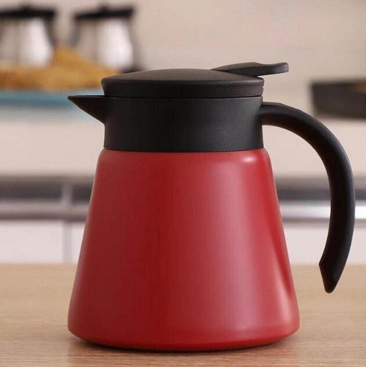 Hot Muti-Size Chinese Travel Vacuum Double Wall Metal Stainless Steel Thermos Tea Coffee Pot