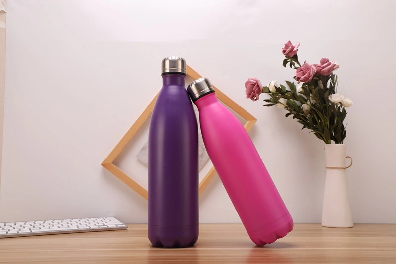 500ml Cola Shaped Thermos Bottle 304 Stainless Steel Vacuum Flask