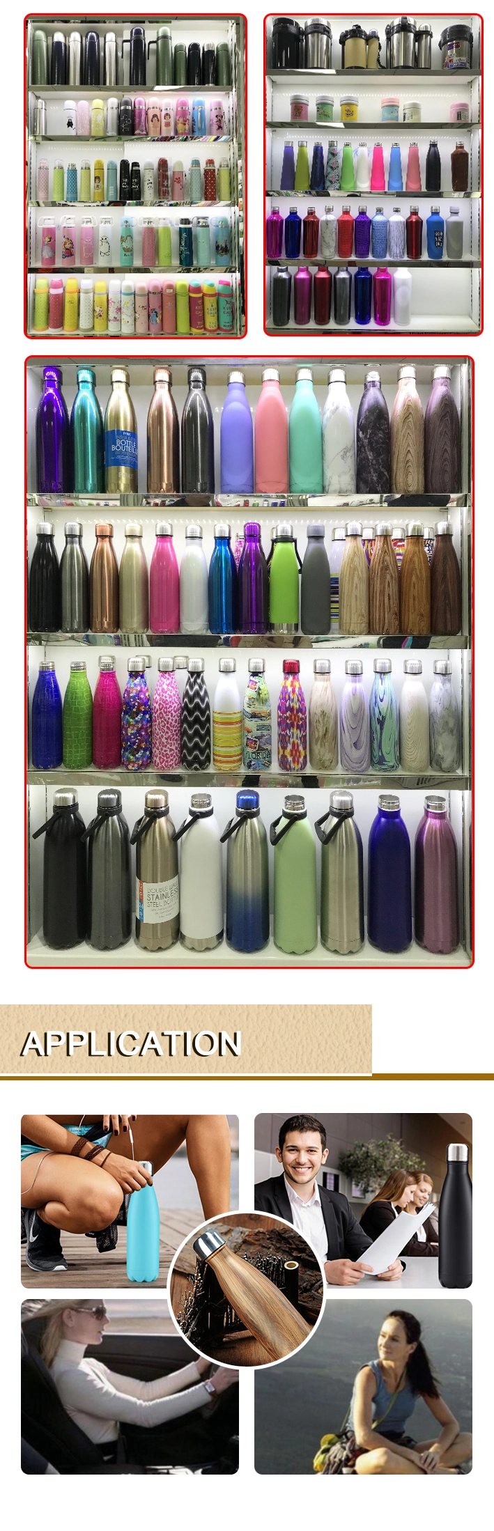 High Quality Double Wall Stainless Steel Hydro Sport Vacuum Flask
