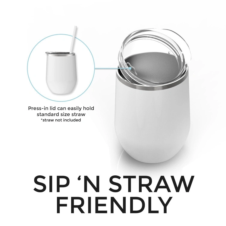 China Wholesale Market Agent Top Grade Stainless Steel Ushape Eggshell Vacuum Thermos Cup