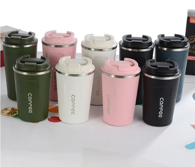500ml Fashion Vacuum Insulated Travel Coffee Mug Stainless Steel Tumbler Sweat Free Coffee Tea Cup Thermos