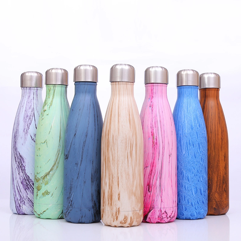 Eco Friendly 2019 Wholesale 450ml Double Walled Stainless Steel Cola Water Bottle Newest Thermos Vacuum Flask