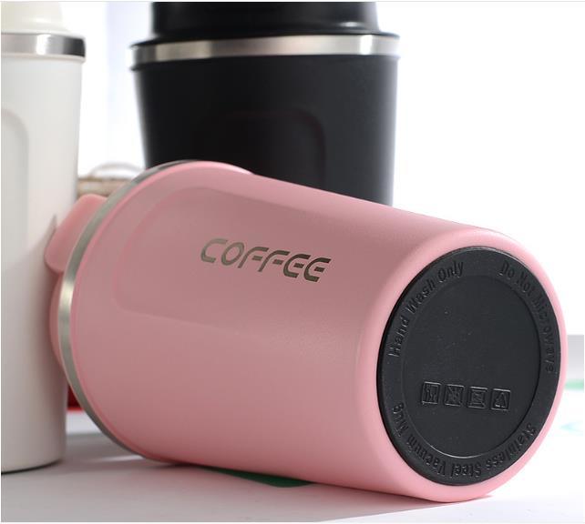 Fashion Custom 380ml, 500ml Insulated Double Wall Stainless Steel Tumbler Coffee Thermos with Lid