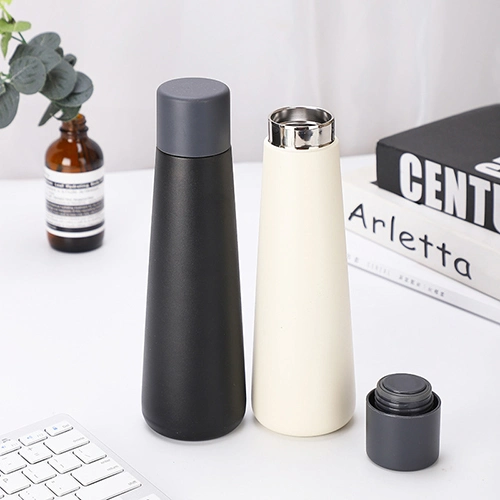 Double Wall Vacuum Insulated Stainless Steel Water Bottle, Metal Sports Vacuum Bottle, Double Wall Vacuum Flask with Custom Logo, Auto Coffee Vacuum Flask