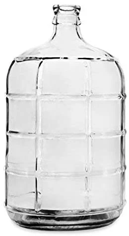Sports Bottles 3 Gallon Round Glass Carboy Fits 30mm Cork Finish or 55mm Bottles