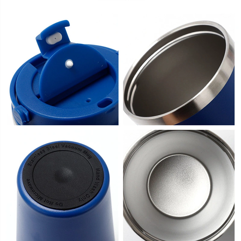 350ml/500ml Vacuum Tumbler Cup Coffee Metal Mug Thermos Tumbler Cup with Handle