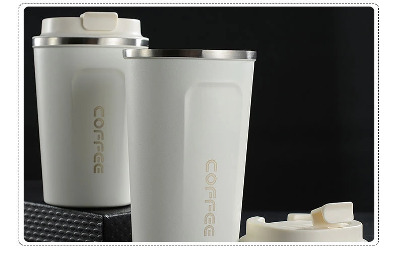 2020 New Wholesale Custom Reusable Travel Stainless Steel 18/8 Tea Thermos Mug Coffee Mug with Plastic Lid