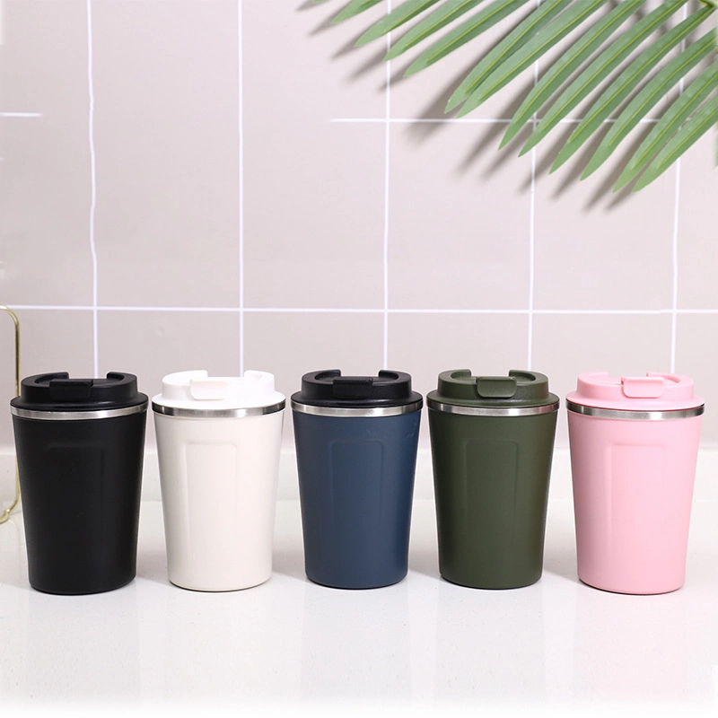 Car Coffee Cup Fashion Big Belly Cup Portable Small Thermos Cup Customization