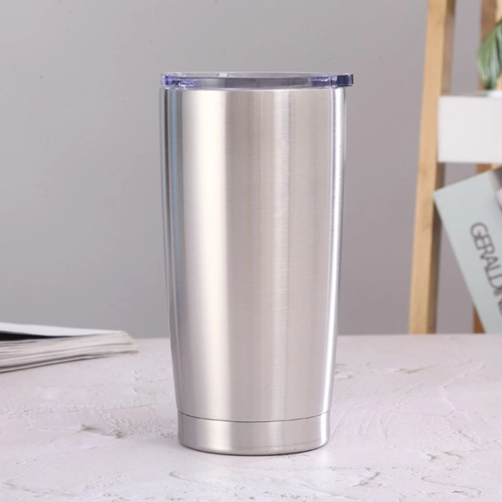 Outdoor Coffee Mugs Metal 304 Stainless Steel Travel Tumbler Thermos Large Tea Tumbler Cups Wholesale Factory