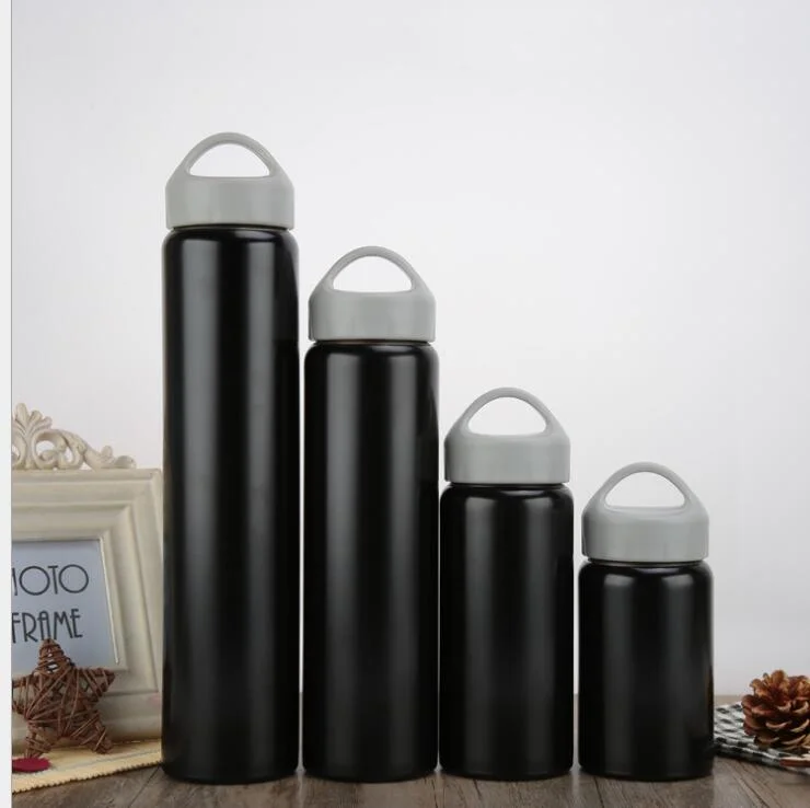 Double Walls Stainless Steel Water Bottle Insulated Vacuum Flask Vacuum Thermos Metal Thermal Flask Insulated Glass Bottle 400ml / 600ml / 800ml/1000ml