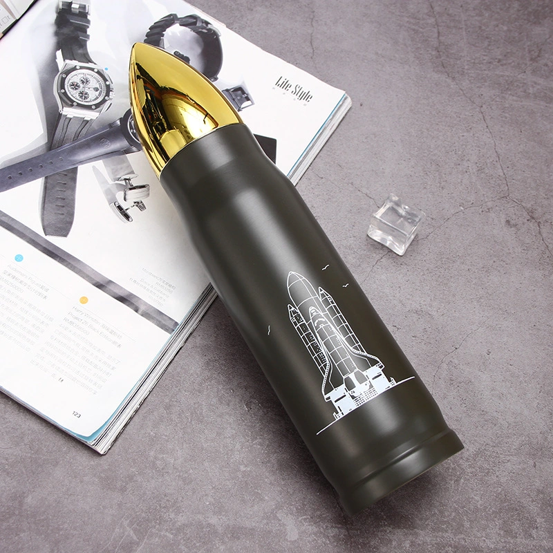Insulated Stainless Steel Vacuum Flask Double-Wall Stainless Steel Sport Kid Flask Thermal Flask