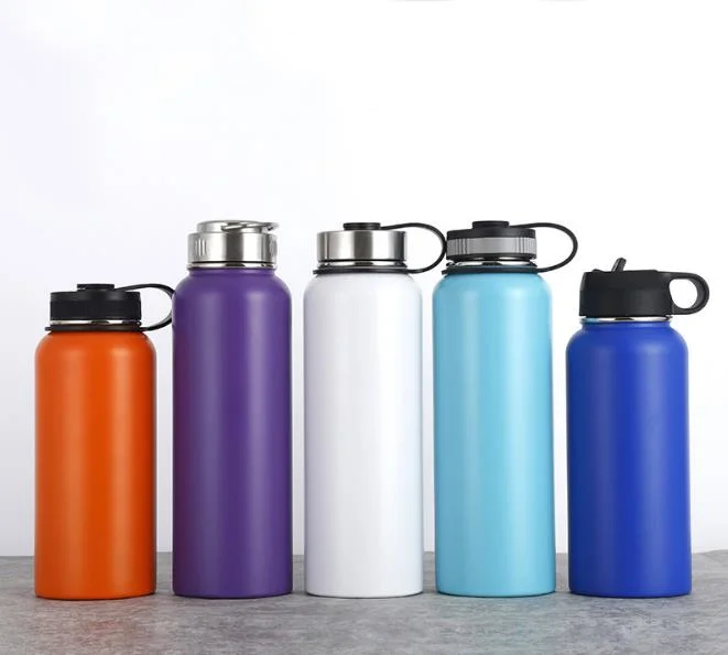 Double Wall Insulated Stainless Steel Gym Sports Water Bottle Vacuum Personalized Thermos Flask