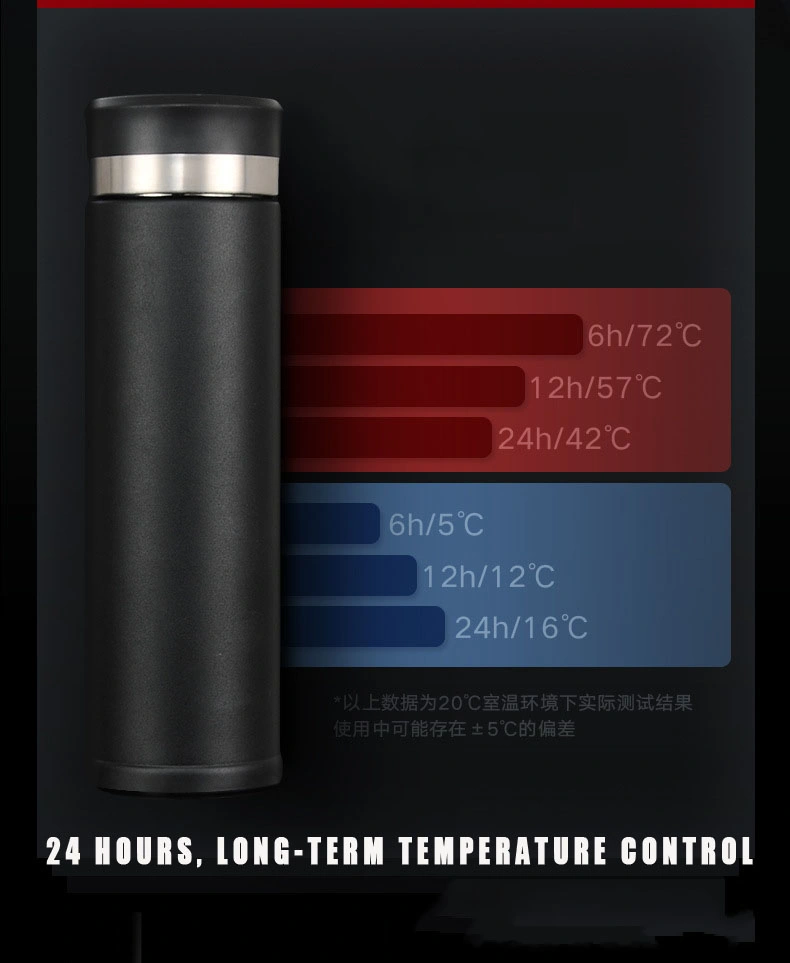 Intelligent Business Vacuum Flask with Temperature Display Customization Available