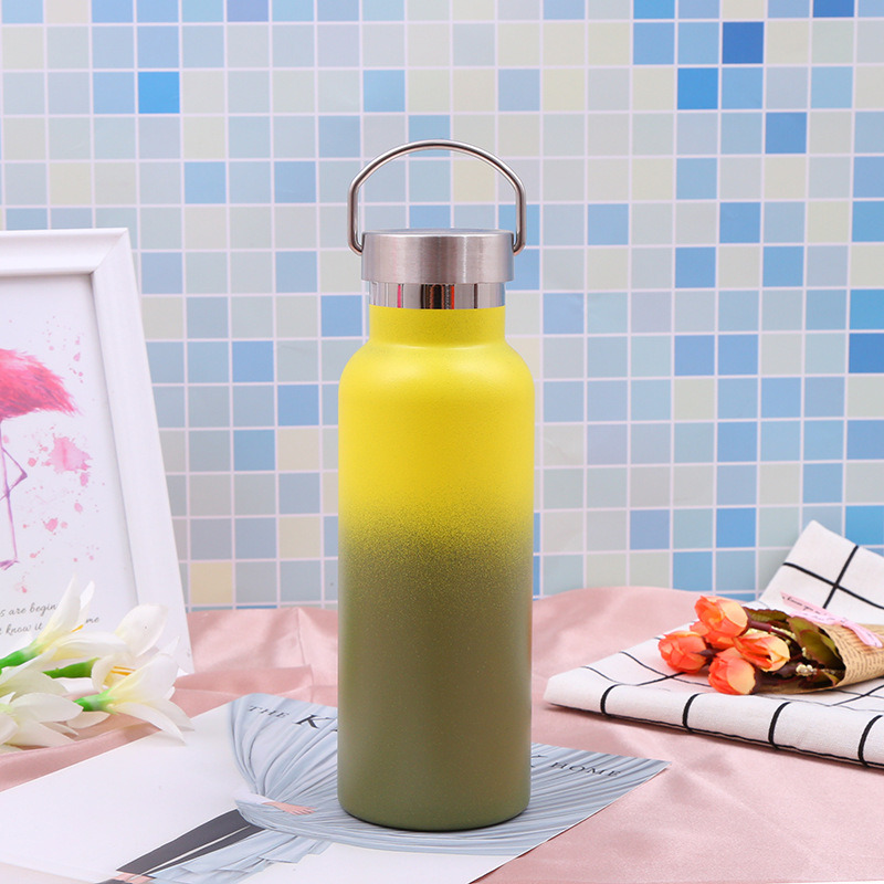 600ml Double Wall Vacuum Insulated Food Grade Stainless Steel Vacuum Flask