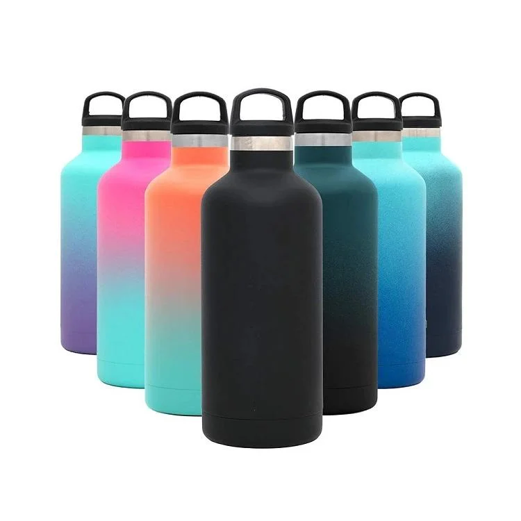 Stainless Steel Double Walled Insulated Tumbler Small Mouth Vacuum Mugs Sublimation Water Bottle Flask
