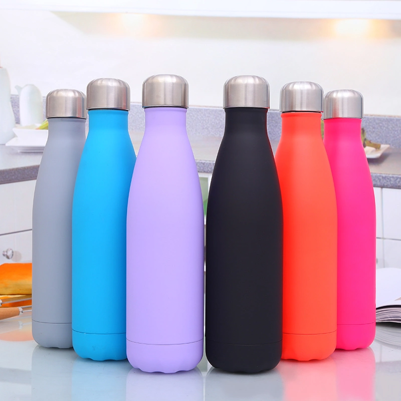 Eco Friendly 2019 Wholesale 450ml Double Walled Stainless Steel Cola Water Bottle Newest Thermos Vacuum Flask