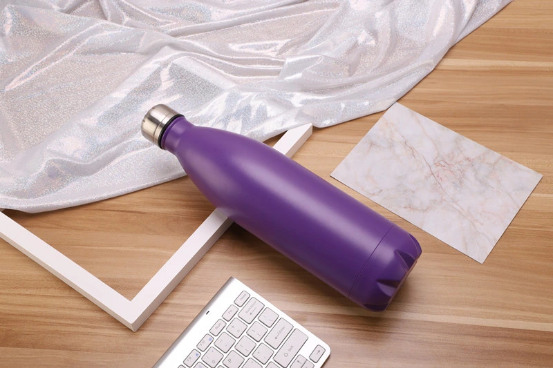 500ml Cola Shaped Thermos Bottle 304 Stainless Steel Vacuum Flask