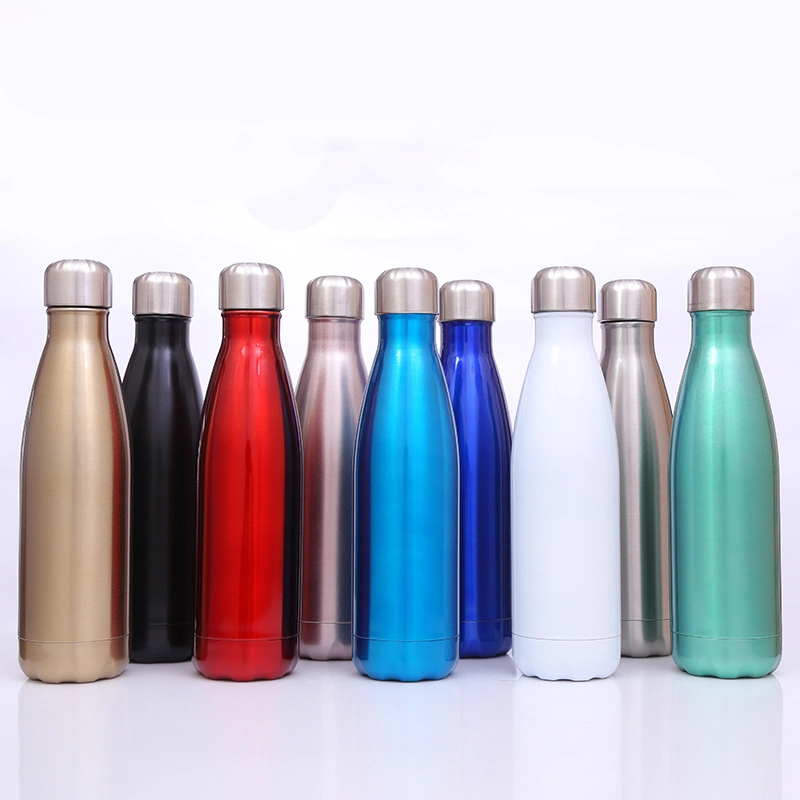 Eco Friendly 2019 Wholesale 450ml Double Walled Stainless Steel Cola Water Bottle Newest Thermos Vacuum Flask