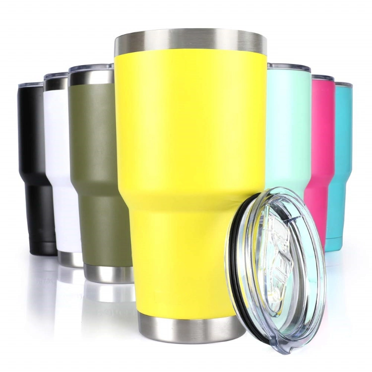 30oz Colorful Beer Mug Wine Cup Vacuum Flask Stainless Steel Tumbler