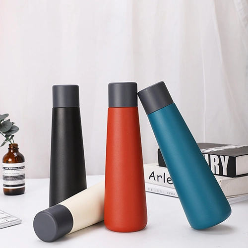 Double Wall Vacuum Insulated Stainless Steel Water Bottle, Metal Sports Vacuum Bottle, Double Wall Vacuum Flask with Custom Logo, Auto Coffee Vacuum Flask