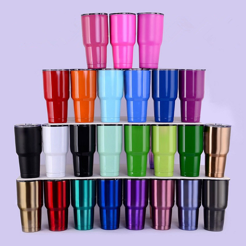 30oz Vacuum Tumbler Stainless Steel Thermo Cool Flask