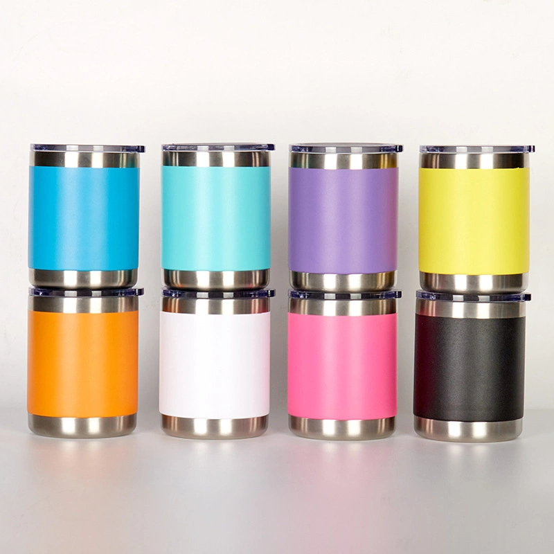 10oz Stainless Steel Double-Layer Vacuum Flask Customized